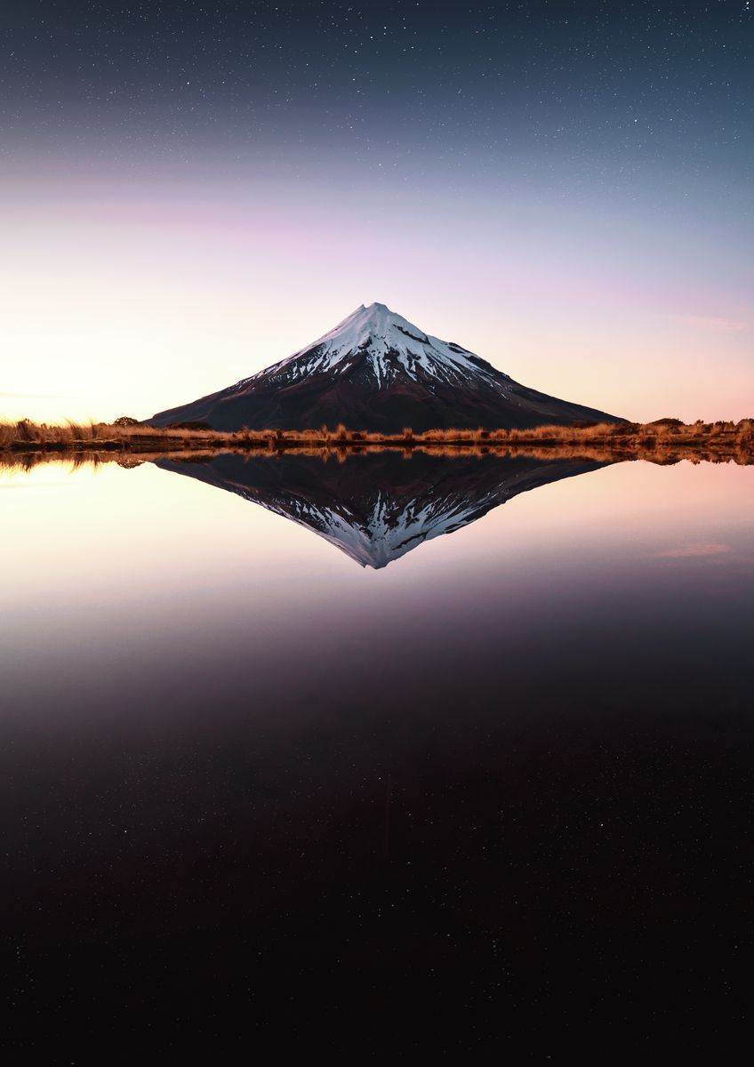 Blue hour reflection